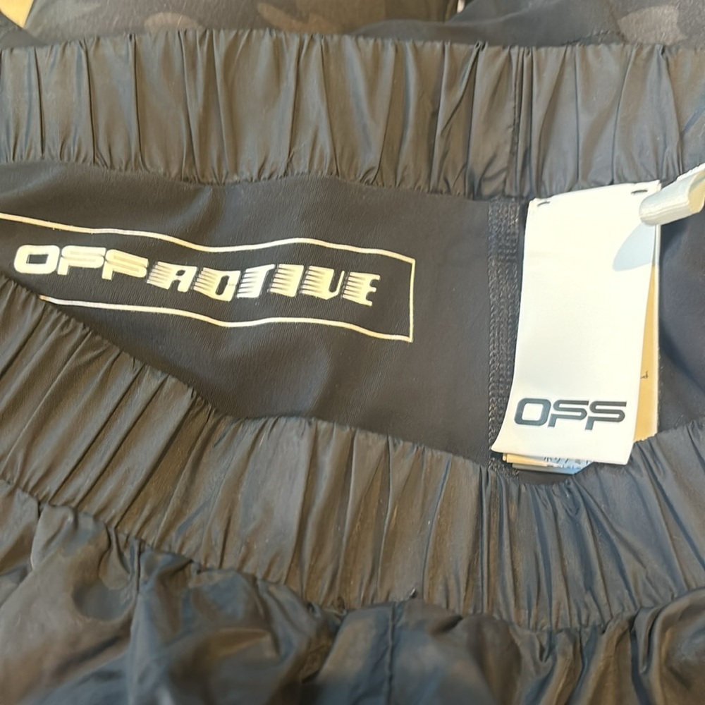 Off White Offactive Layered Black Small Shorts 90… - image 5